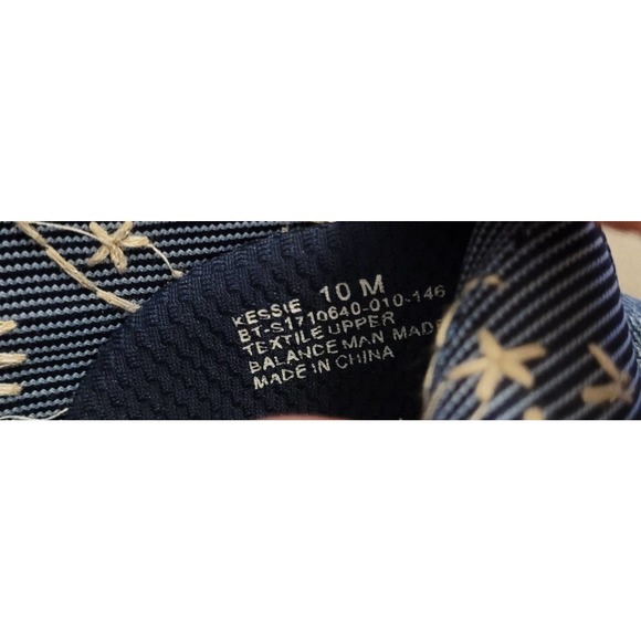 Bare Traps Women's Slip-on Cloth Shoes sz. 10M Blue Paisley - Picture 11 of 11